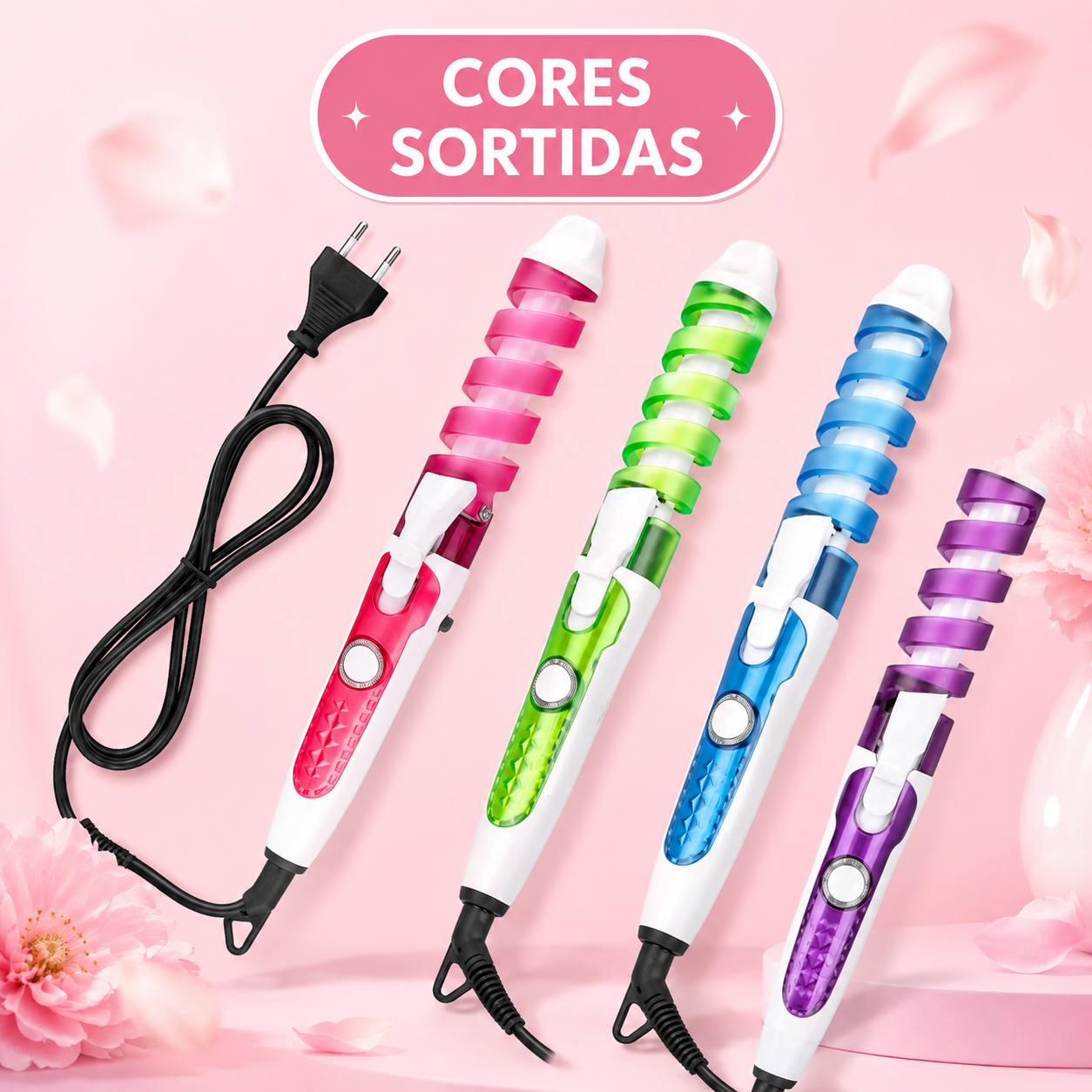 Modelador Espiral de Cachos Bivolt